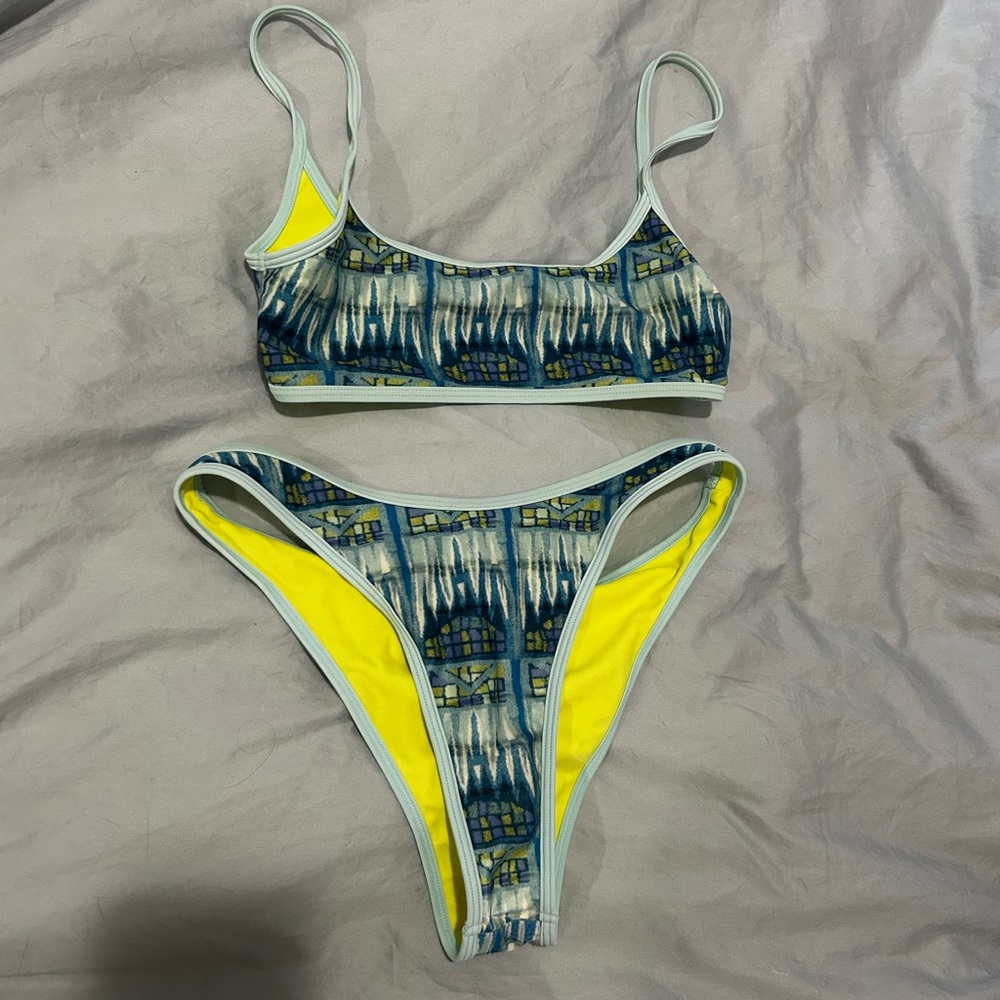 Strawberry Milk Mob Reversible Bikini